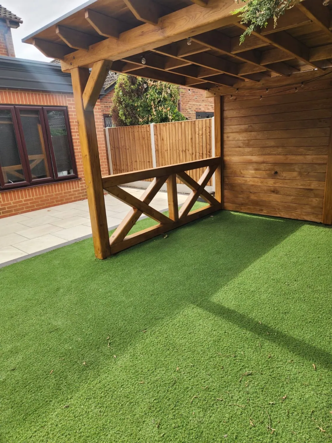 Timber Garden Gazebo – project photo 8 by A&J Bespoke Woodworking